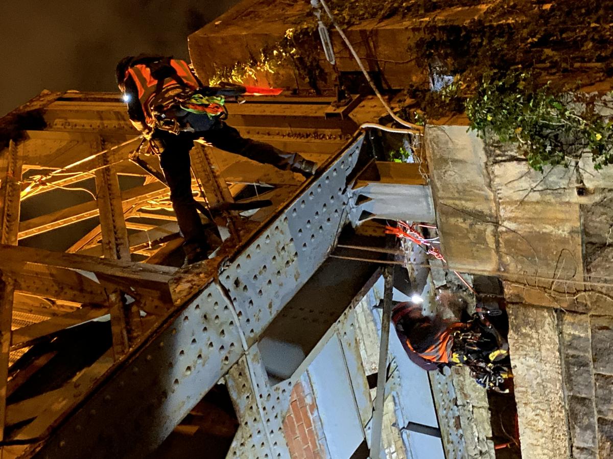 Intervention de nuit